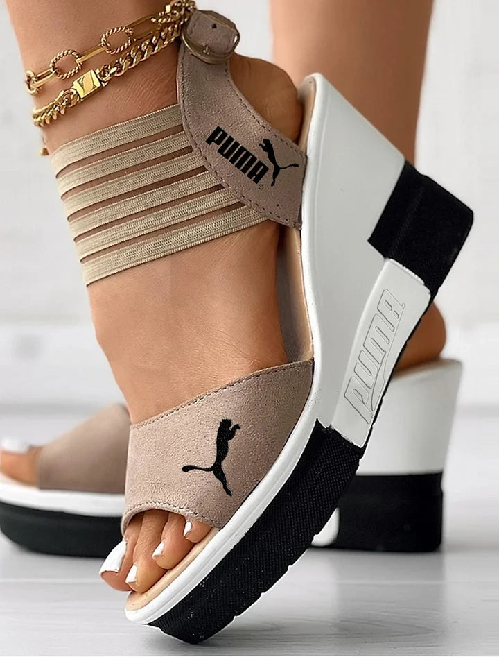 WEBHELYEM  Puma 2025 Wedge Platform női szandálok
