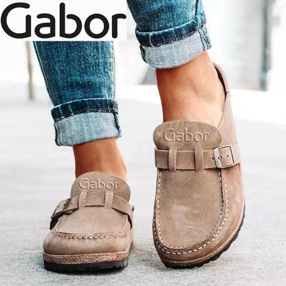 ÚJ NŐI, KEREK LÁBJÚ, ALACSONY SARKÚ, ALKALMAZÁSI SZANDÁL GABOR®