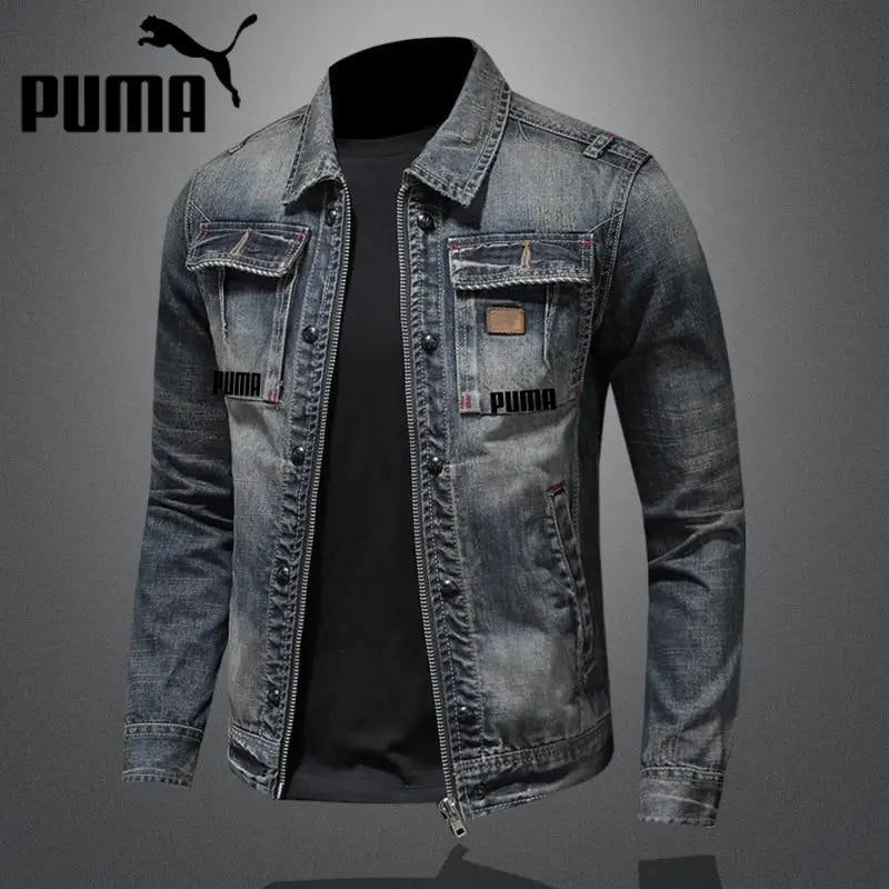 PUMA Retro Kurtka dżinsowa