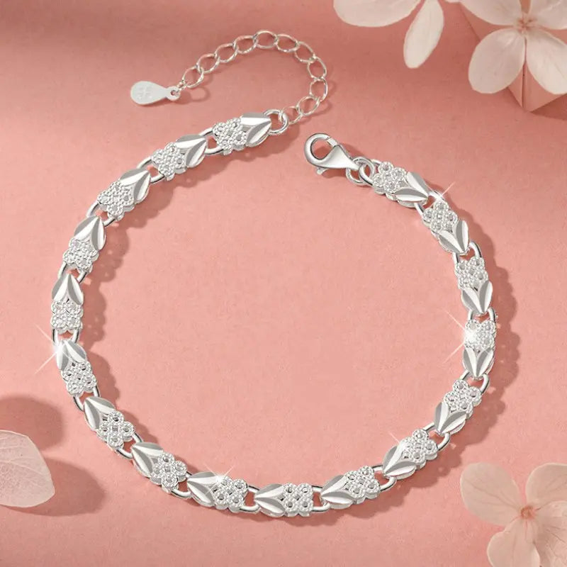 💖👉【Vásároljon 1-et, kap 1-et ingyen】✨Super Fashion női négylevelű lóhere karkötő