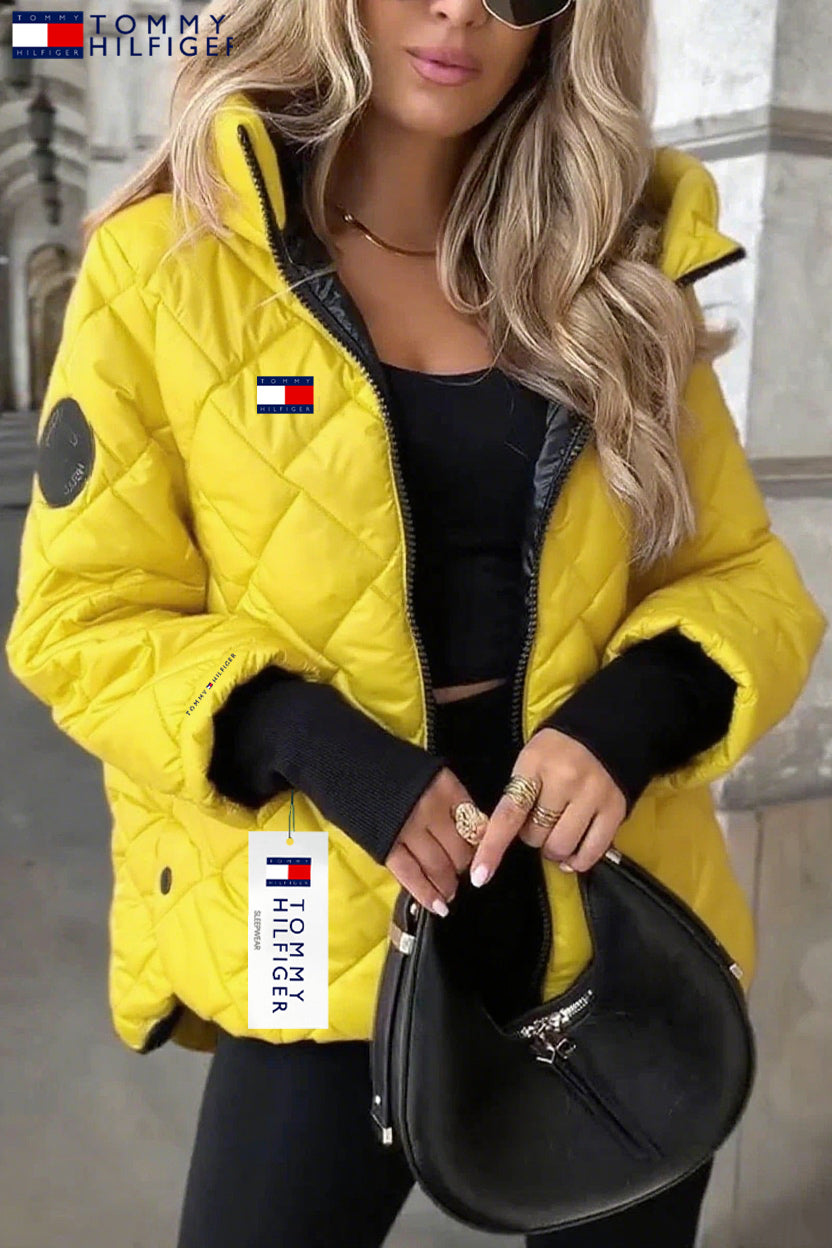 Women's Casual Cotton Hooded Jacket