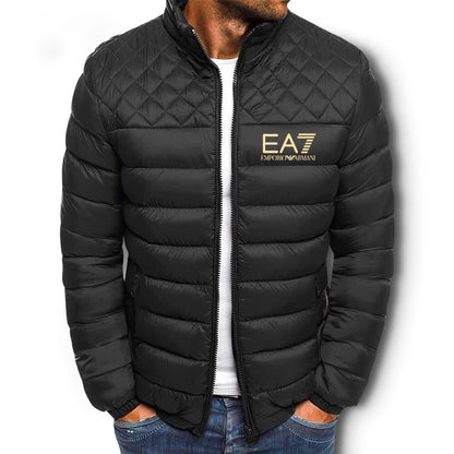 Zimowa męska puchowa kurtka termiczna