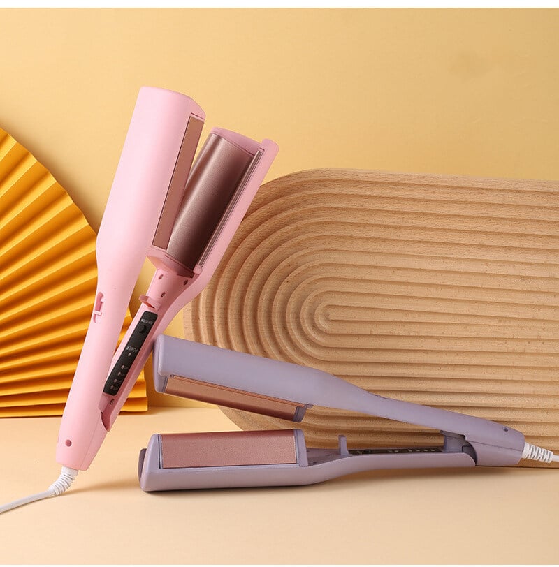 UTOLSÓ NAP 49% KEDVEZMÉNY - French Wave Hajsütővas🔥 Ingyenes kiszállítás