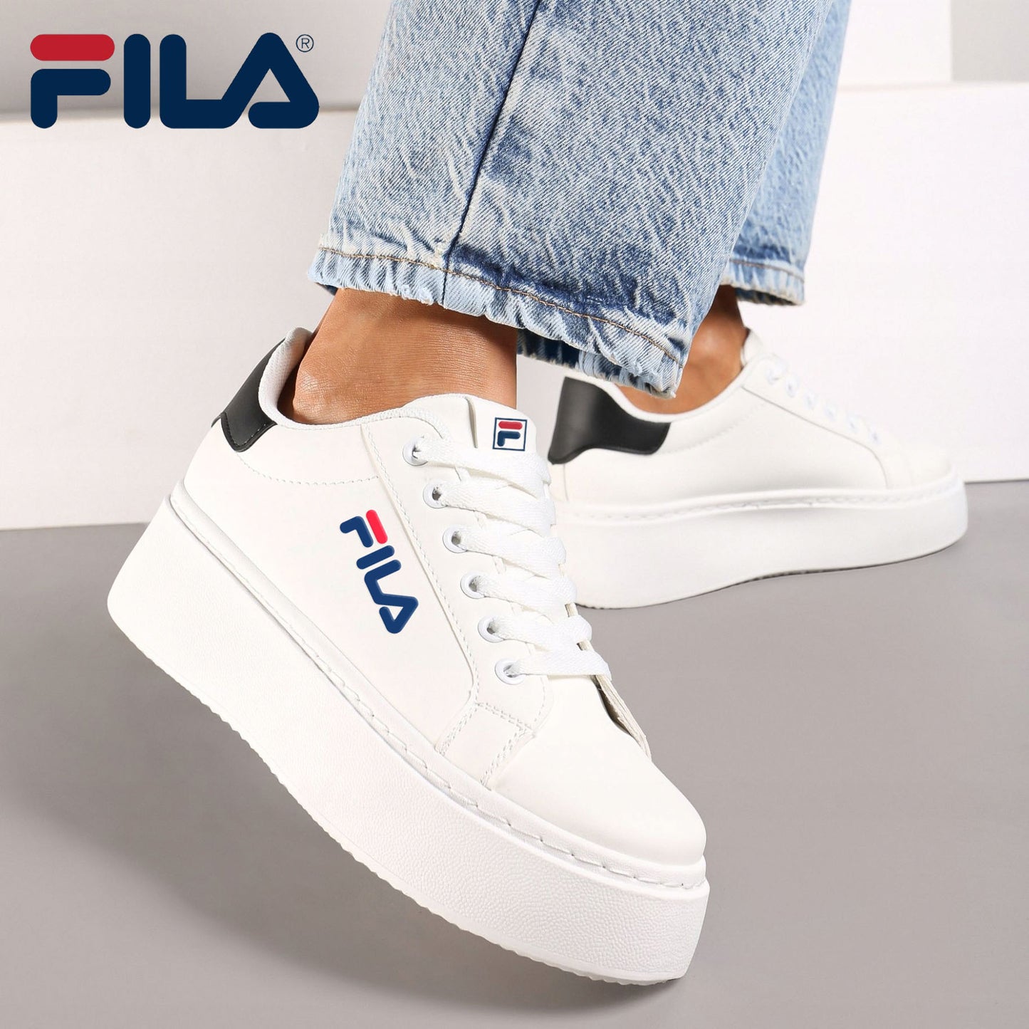 2025-ös FILA sportcipő természetes bőrből