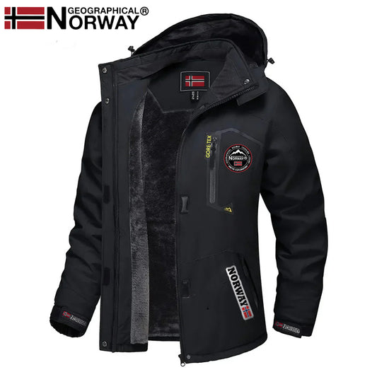 Férfi vízálló szigetelt kabát Geographical Norway