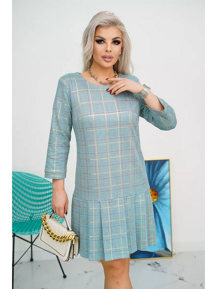 🔥【S-5XL】💜💚Kiváló minőségű divatos ruha