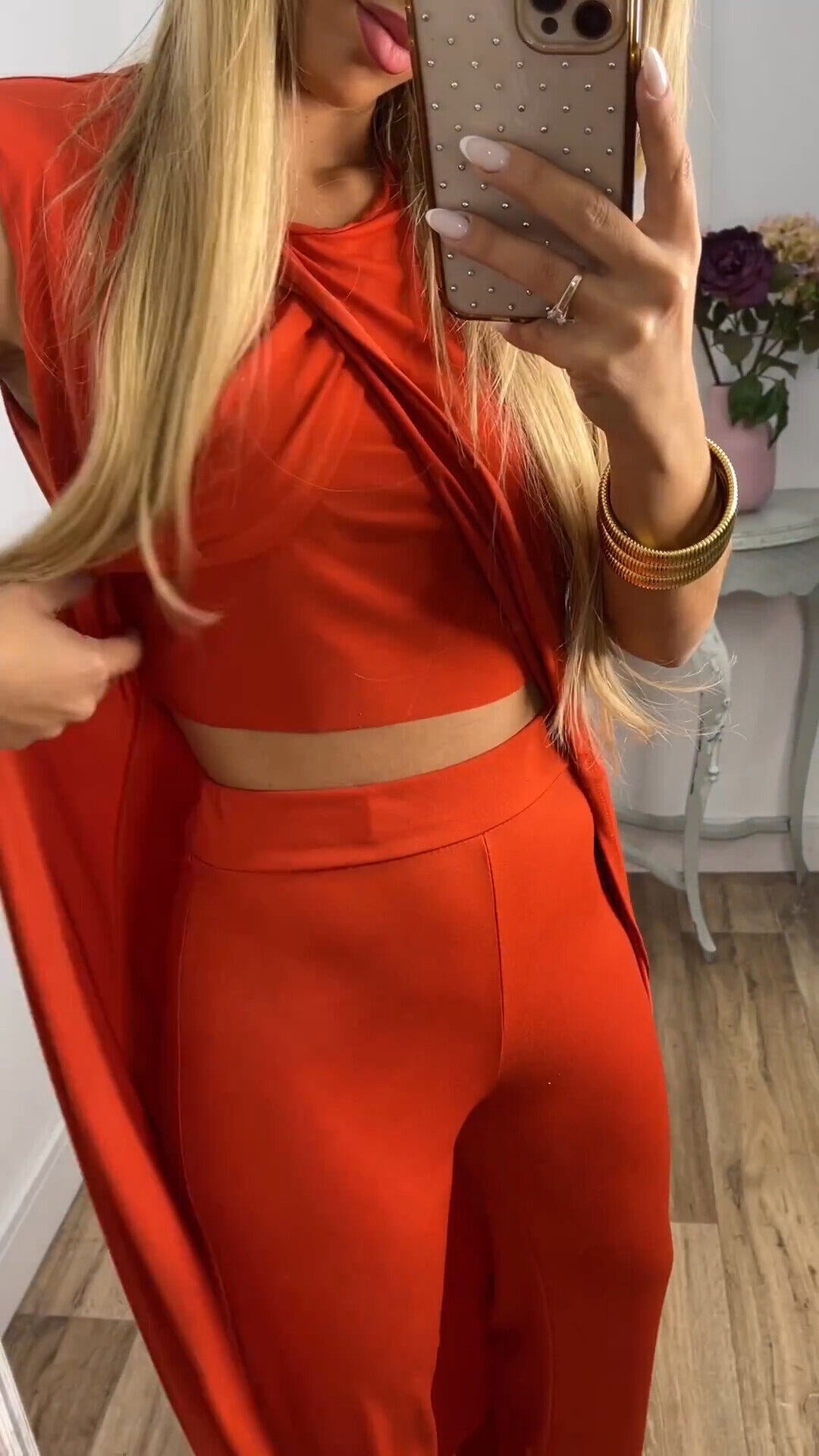 ZARA®2024 érett női 7 színű ing öltöny felső + nadrág