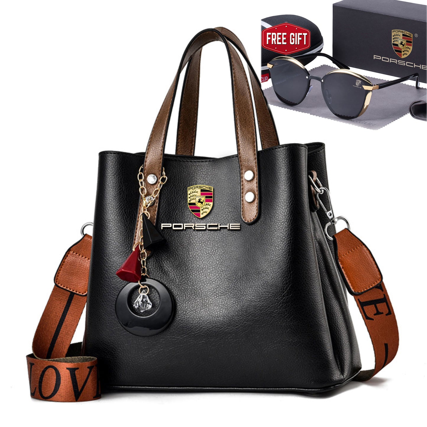 Vintage Porsche táska