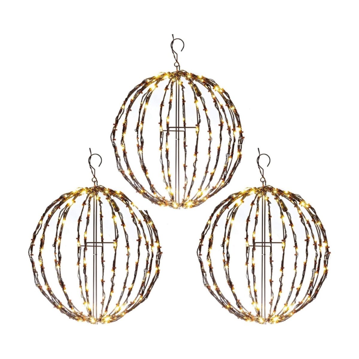 🎅Karácsonyi promóció 2024🔥 Tartós, vízálló, tartós, könnyű és fényes gömblámpa