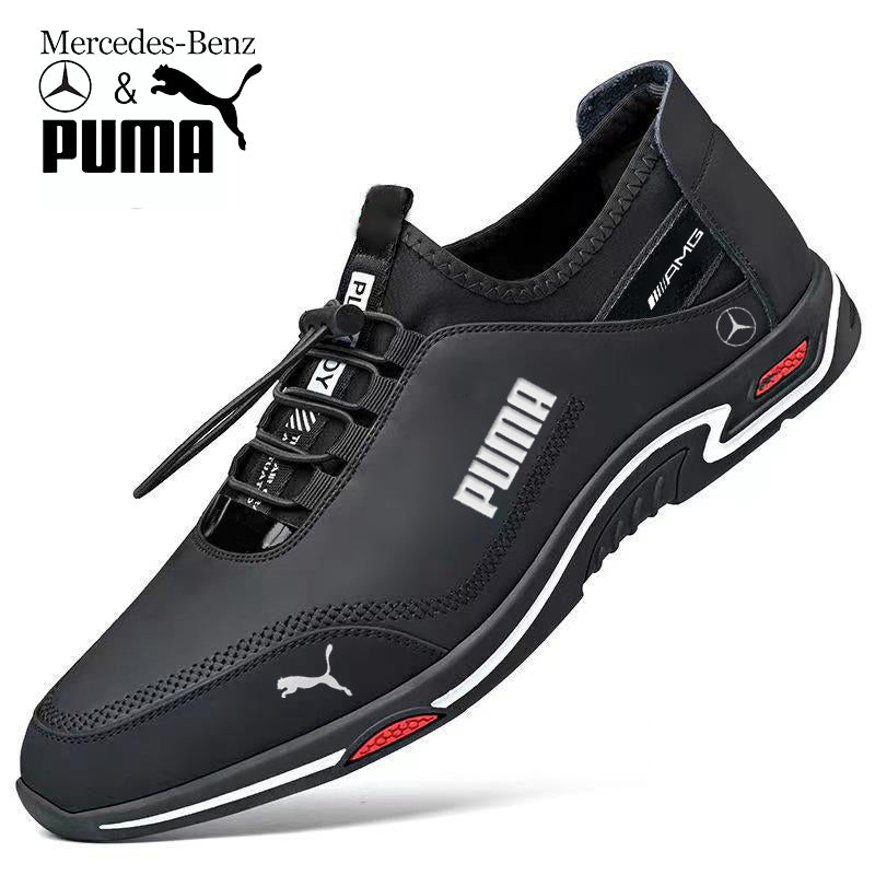 PUMA®&AMG® Férfi borjúbőr alkalmi cipők