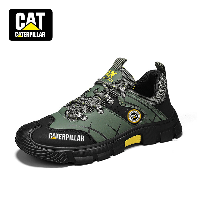 Férfi CAT®2025 vízálló, csúszásmentes alkalmi munkacipő