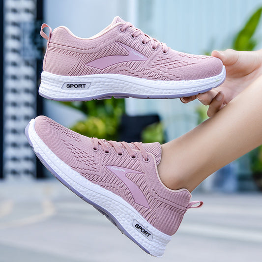 【36-41】 Kényelmes, légáteresztő, csúszásmentes, puha talpú sportcipő