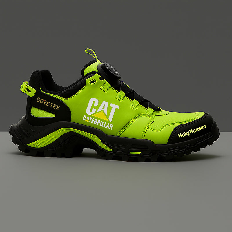 „CAT“ ir „Helly Hansen“ suvienijo jėgas kurdamos vyriškus pradūrimams ir lūžiams atsparius darbo batus.