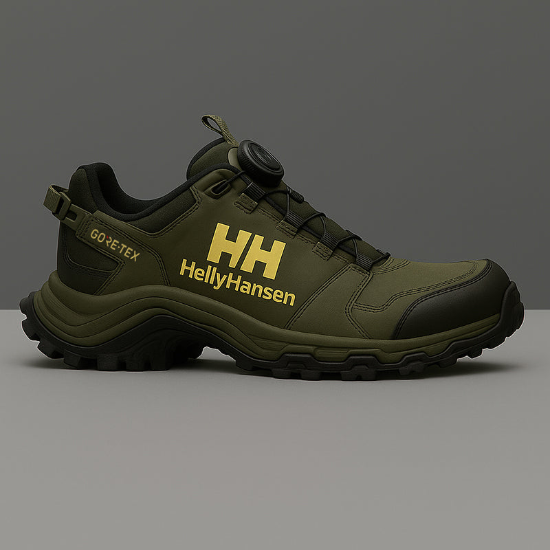 Męskie buty robocze marki Helly Hansen z metalowym noskiem, odporne na stłuczenie i przebicie