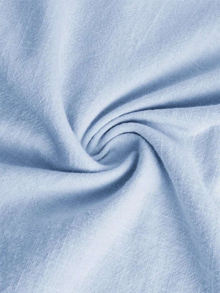 😎FÉRFI HOSSZÚ UJJÚ PAMUT VÁSZON ING ☁️