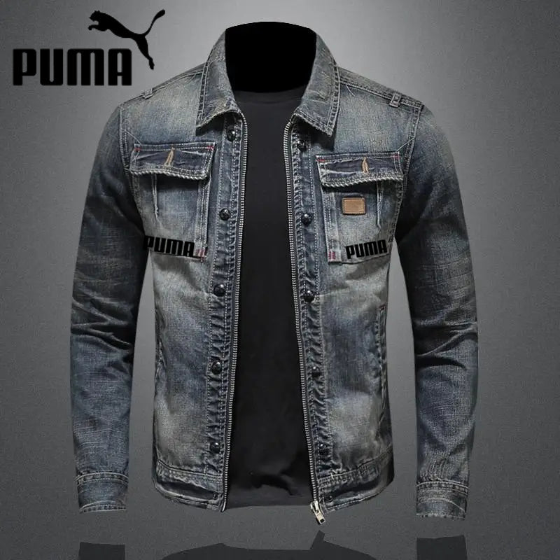 PUMA Retro Kurtka dżinsowa