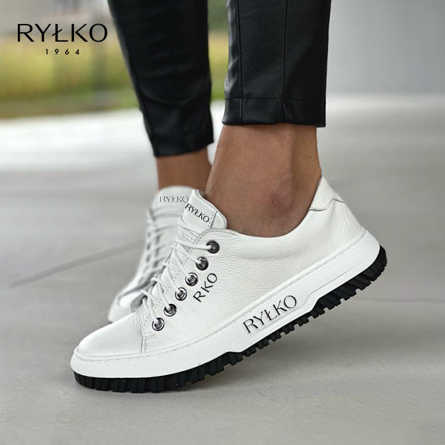 RYŁKO®FEHÉR BŐR LAPOS tornacipő