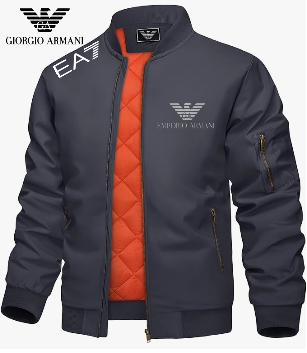 ARMANI - Kurtki sportowe męskie, nowość na jesień/zimę 2025.