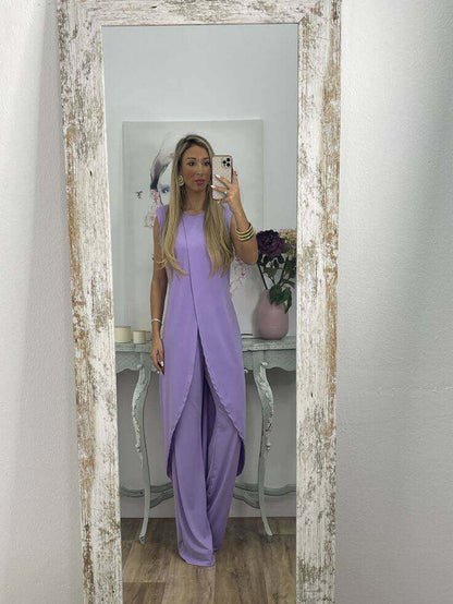 ZARA®2024 érett női 7 színű ing öltöny felső + nadrág