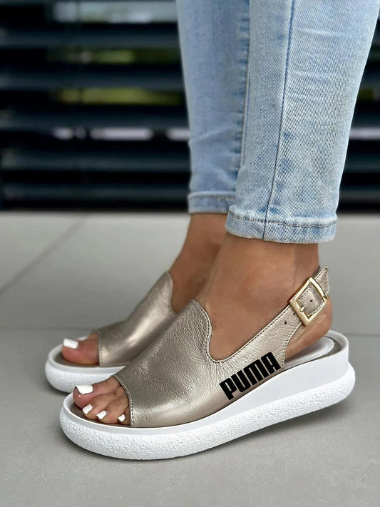 PUMA® női bőr szandálok