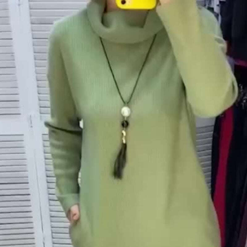 ✨DIVATOS ÖNBIZALOM👗 NŐI RUHA HOSSZÚ UJJÁVAL ÉS SZÉTTEL