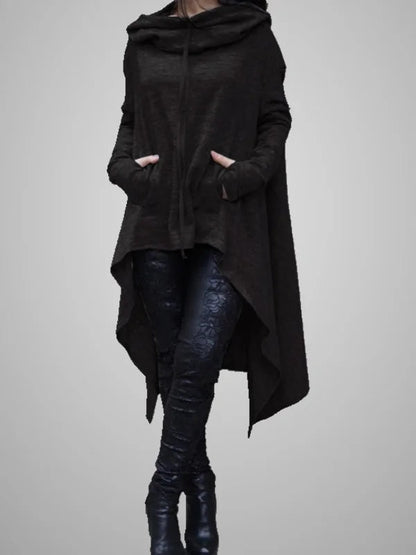 Stílusos pulóverek kenguru kapucnival