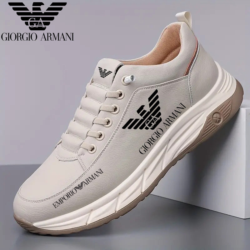 Új 2025-ös Armani férfi bőrcipők