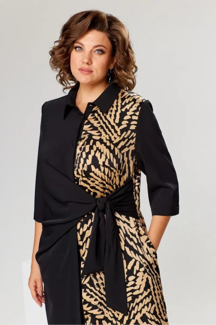 Stílusos ruha övvel🍂