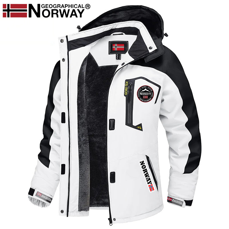 Férfi vízálló szigetelt kabát Geographical Norway