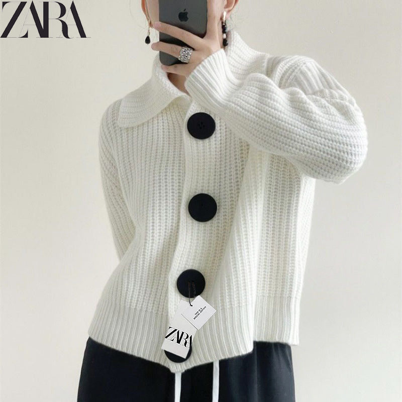 Kardigán személyre szabott gombbal