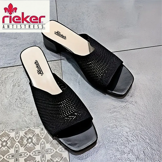 Női Rieker szőtt balettcipők