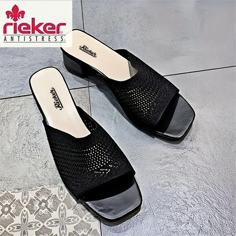 Rieker női szőtt balettcipők