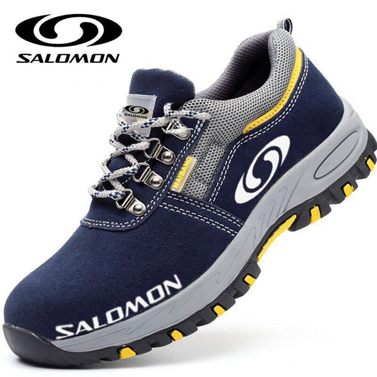 FÉRFI MUNKA CIPŐK VASTAG TALPAL, TURISZTÓMEDENCÉKHEZ