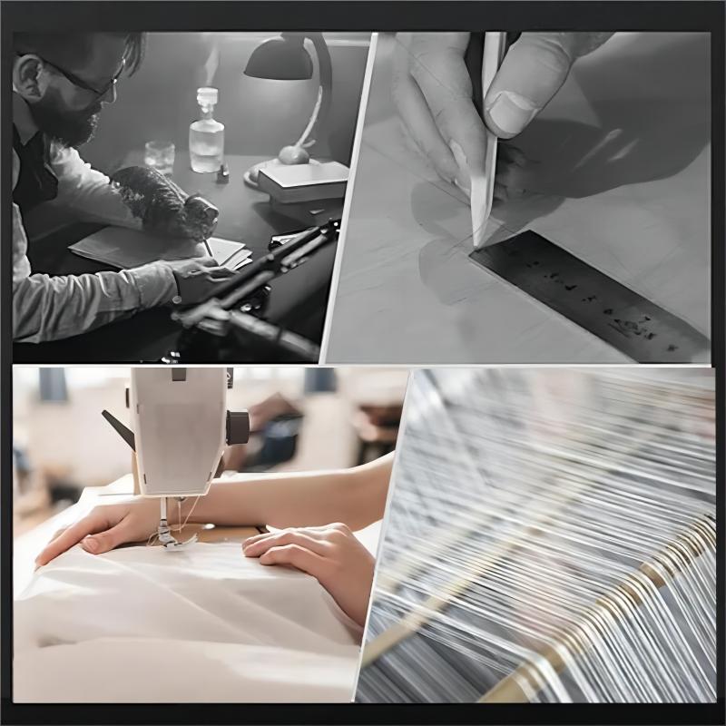 Női kötött patchwork kabát