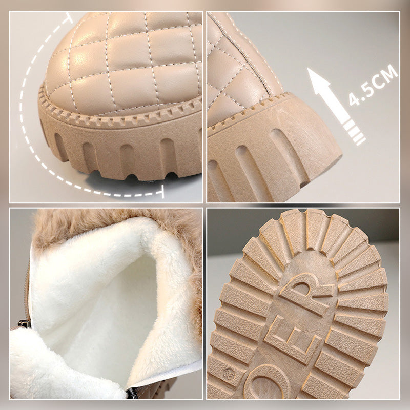 🎅[Tökéletes ajándék] Női gyapjú meleg téli csizma