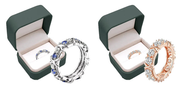 Magnetology Moissanite gyémánt gyűrű✨ (korlátozott időre szóló kedvezmény 🔥 utolsó nap)