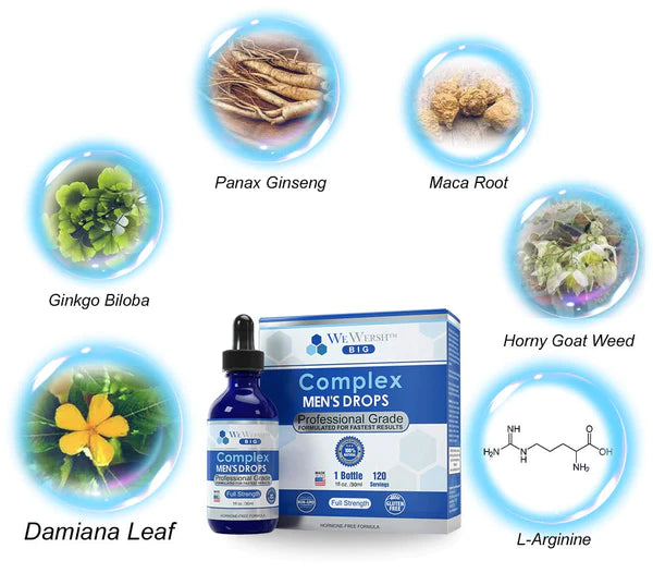 🎁Wewersh® Complex cseppek férfiaknak💥Szupererős változat💥