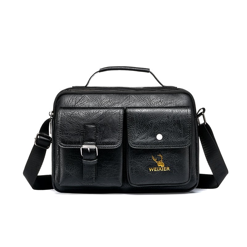 Kiváló minőségű férfi retro futártáska