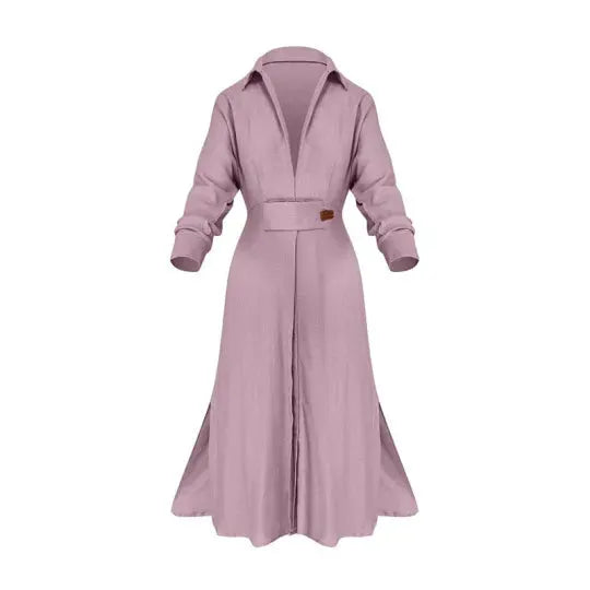 divatos hosszú ujjú színes ruha