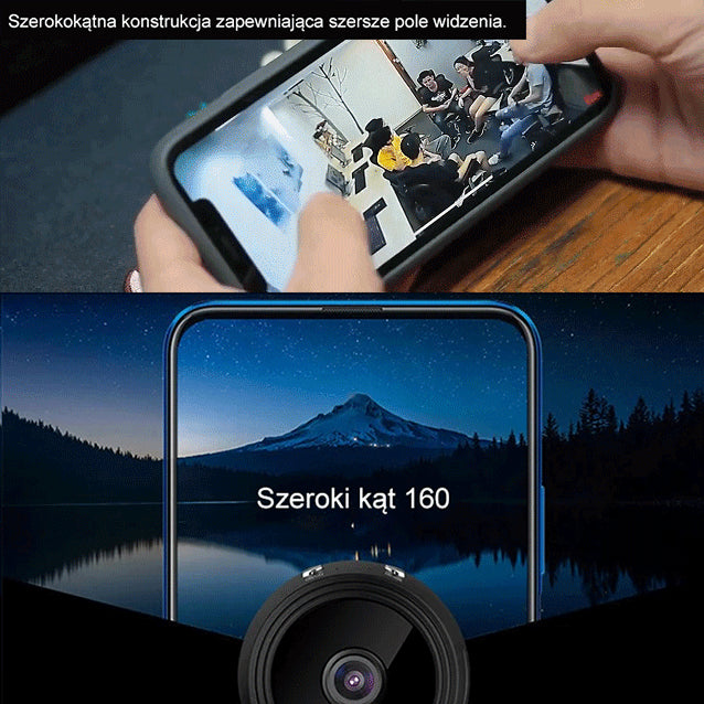 Intelligens WiFi kamera távfelügyelethez