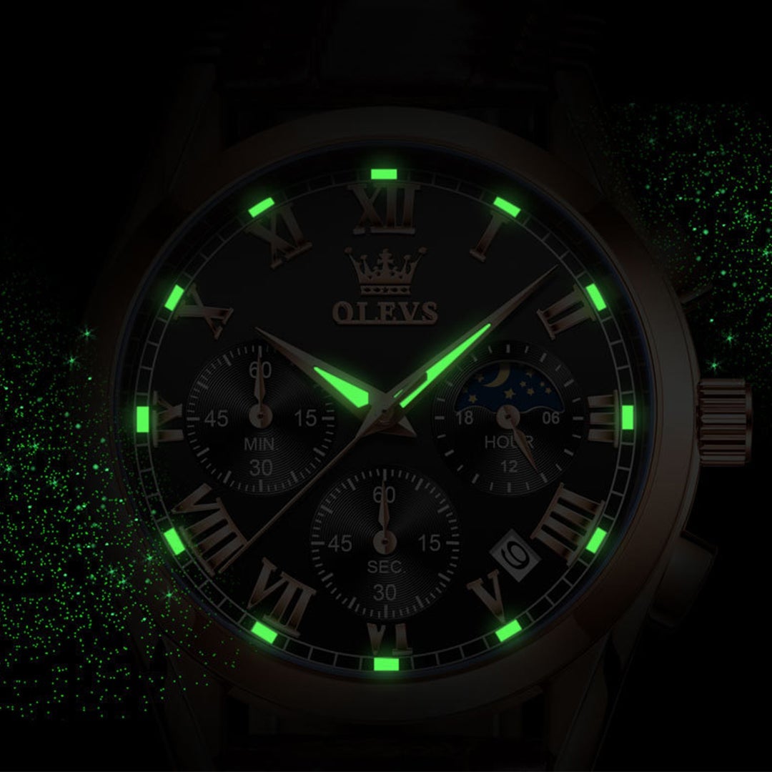 OLEVS® - Klasszikus sportóra [Svájci importált szerkezet] Egyedülálló ⌚