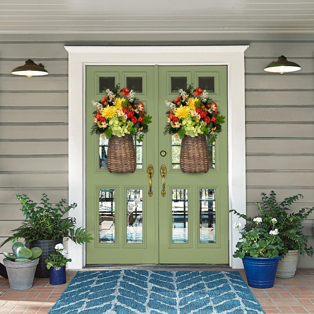 💐VENEC ZA VRATA IZ KOVAČNIKA IN MASLENICE💐 (🎁50% POPUST🎁)