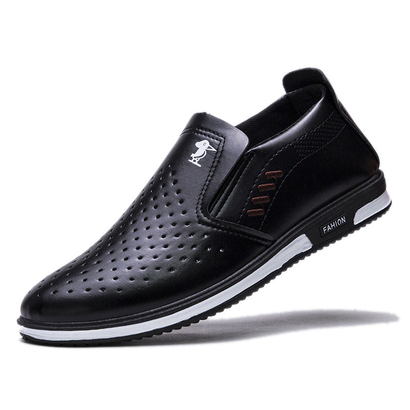 Új Woodpecker férfi üzleti alkalmi bőrcipő