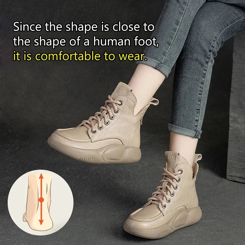 Magas szárú Retro stílusú Martin csizma