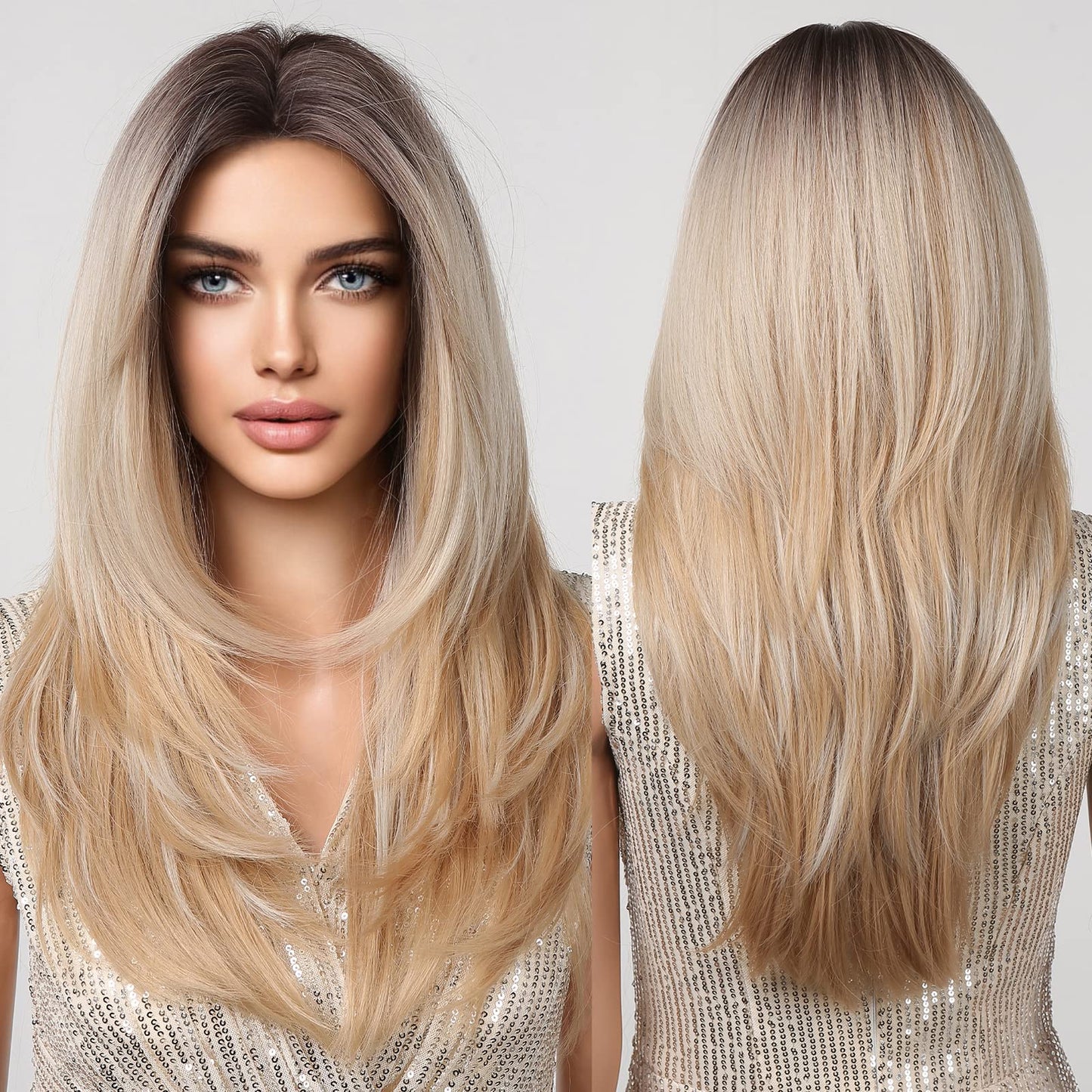 54 Kézzel készített paróka, nagyon szép!