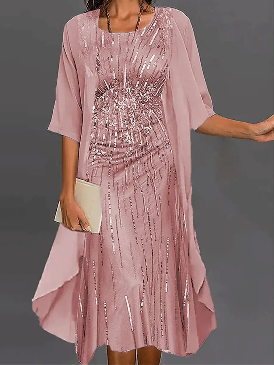 【M-3XL】 2023 Divatos cazual cu nyomtatott sziklás szifon kétrészes készlet