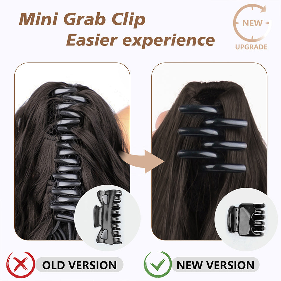 A legjobb hosszú hullámos lófarok körmökkel és hajhosszabbítással