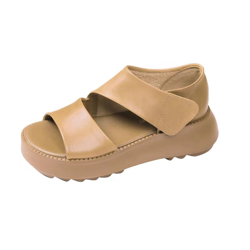 2023-AS NŐI tépőzáras PLATFORMOS SZANDÁL