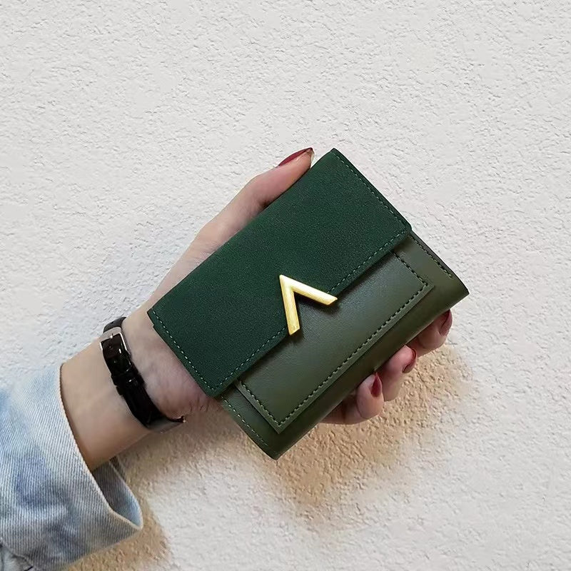 Női rövid, nagy kapacitású érmepénztárca, 2023