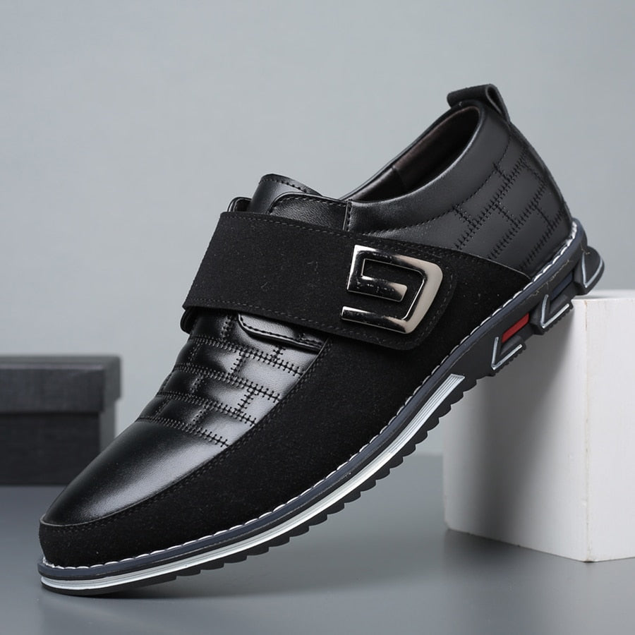 Gray Wolf™ bőr ortopéd csíkos derby